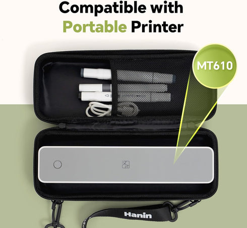 MT610 HPRT Storage Case for Portable Printer - Carrying Case Compatible with Series Portable Printers Wireless