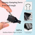 Medium Binder Clips, 36 Pack, 1-1/4 Inch, Standard 32mm, Black, Capacity 0.6 Inch, 1.25 Inch Medium Clips, Fold Clamp, Office Supplies by makanu