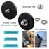 ULIBERMAGNET 4Pack Rubber Coated Neodymium Magnets, Strong 24LB M6 Male Thread Stud, Anti-Scratch Mounting Magnets