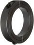 Climax Metals 2C-112 Black Oxide Plated Steel Two-Piece Clamping Collar, 1-1/8" Bore Size