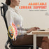 KNONNETD Heated Seat Cushion for Office Chair - Heating Pad for Back, Lumbar, Hip, Thigh with Vibration Massager