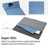 Tongyanat Mouse Pad with Phone Holder & Pen Holders, Wireless Charging Desk Mat, Mousepad Home Office Desk Pad