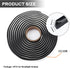 13FT Car Headlight Sealant Butyl Tape,Butyl Rubber Sealant Blocks Dust Water Noise,Universal Butyl Sealant Tape Car Accessories for Car Headlights Taillights Windshield Doors by Stacool