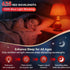 625nm Bulb 100% Bulb A19 9W 60W Bulb 2PK Neporal Red Light for Sleep, Blue Light Blocking for Melatonin Promote, LED