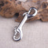 5 Pack 3.5’’ Double Ended Bolt Snaps Hook, Zinc Alloy Trigger Clips for Key Holder, Nickel Plated