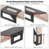 Sumnacon 3D Measuring Ruler Set of 2, 45/90 Degree Layout Tool for Woodworking and Drawing