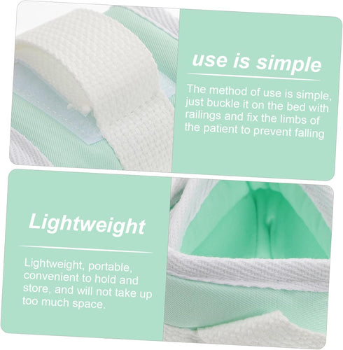 2-Pack Comfortable Wrist and Ankle Splint Straps - Protective Safety Bands