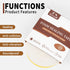 Yotache White Thin Weather Stripping 1/2" x 1/16, Foam Gasket Seal Tape for Window, Sliding Door Jamb, 33 Feet Long
