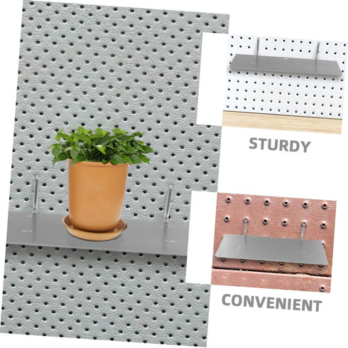 Unomor Pegboard Organizer for Craft and Workshop Storage