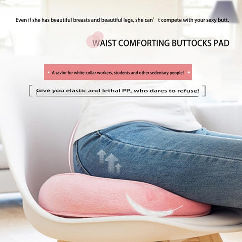 Obumi Purple Dual Comfort Cushion - Folding Pillow for Pressure Relief & Posture Correction