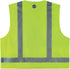 Ergodyne Unisex - Class 2 Economy Surveyors Vest Zipper, Lime, Large-X-Large US