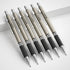 Nicpro 0.9 mm Art Mechanical Pencils Set in Gift Case, 6 PCS Metal Drafting Pencil 0.9mm with 6 Tube HB Lead Refills & 18 PCS Eraser Refills for Adults, Children, Artist Writing, Drawing, Sketching by Nicpro