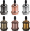 DiCUNO E26 Edison Vintage Lamp Socket, Pendant Lamp Holder, Light Sockets Replacement,