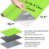 T&W SAME FILM Self Adhesive White Board Dry Erase Roll 17.3''X78.7'' - Colorful Wall Sticker for Office, Kids, Adults,