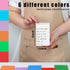 Koogel Top Bound Pocket Notebooks, 3x5 Lined Spiral Memo Pads, 50 Sheets/6 Pads, Durable Cover for Office School