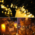 164ft 2 Pack 400 8 Solar Powered String Lights, Total Led Solar Christmas Lights Outdoor Waterproof with Modes - Solar