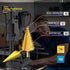 Step Drill Bit for Metal, Step Drill Bit, CORTOOL Titanium High Speed Steel Step Drill Bit Set, Unibit Step Drill Bit, Heavy Duty Step Bit, HSS Drill Bit Set Total 23 Sizes 1/4"-1-3/8", 3/16"-7/8"