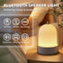 3 Dimmable 1 Pack LED Table Lamps Wireless with Bluetooth Speaker, USB-Powered Music Table Lamp with Light Modes