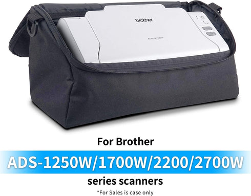 plustek Document Scanner Carrying Case Bag - Dust-Proof, Anti-Static, Dust Cover & Protector Scanner, Fujitsu ScanSnap
