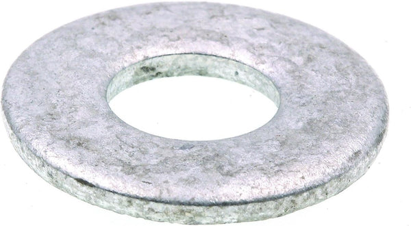 Prime-Line 9080082 Flat Washers, USS, 3/8 In. X 1 In. OD, Hot Dip Galvanized Steel (50 Pack)
