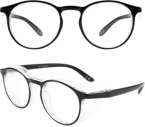Safety Glasses Anti Fog Goggles, Protective Eyewear with Blue Light Blocking, Anti Dust UV Protection Glasses for Men