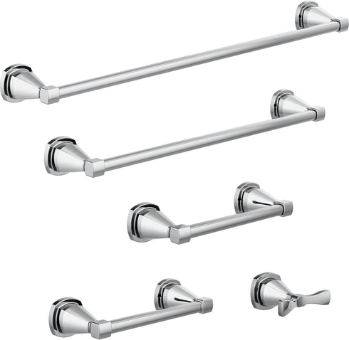 Delta Faucet 77638 Stryke Towel Double Hook in Chrome