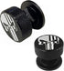 Welding Hood Helmet Pipeliner Fasteners, 1 Pair Black USA Flag Pattern Aluminum Headgear Replacement Parts, Anti-Rust