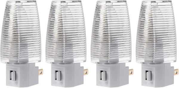 Projectpak Plug in Night Light with Manual On/Off Switch for Hallway, Kids