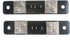 NOYITO 20 Amps 75mV Metal Shunt Resistor for Current Ammeter Analog Panel Meter, Pack of 2