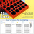 Glarks 423Pcs O-Ring Assortment Kit, 32 Sizes Including 419Pcs Nitrile Rubber O-Rings & 4Pcs Picks