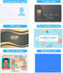 Bruislard 20 Pack Social Security Card Protector Sleeves Clear Medicare Card Holder Soft Waterproof Plastic Credit