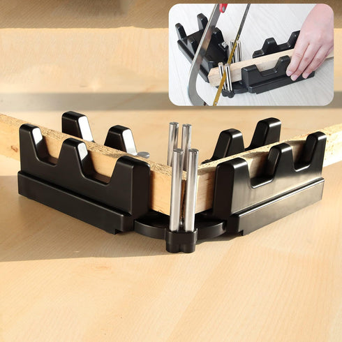 2-in-1 Mitre Measuring Cutting Tool, Miter Saw Protractor and Angle Finder 85-180 for Carpentry Work