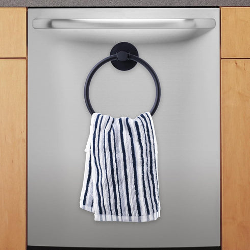 LEVOSHUA Magnetic Towel Ring Hand Towel Holder Towel Rack Towel Hook Hanger for