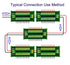 30Amp/300V 2x12 Position Terminal Block Distribution Module, Screw Mount