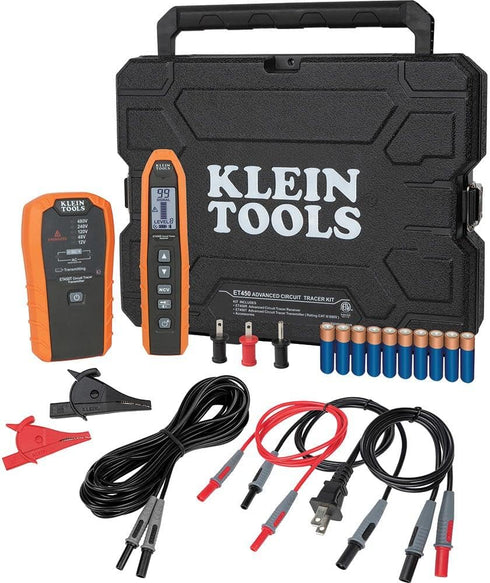 Klein Tools 69357 AC Outlet Plug to Banana Plug - For use with Klein Tools Cat. No. ET450 or any Meter