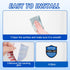 3PCS 24 2.8x2.4 Security Alarm System Sign for Home, Self-Adhesive Weatherproof Small Hours Warning Sticker, Safety