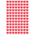 Trend Red Hearts superShapes Stickers, 800 Count Classroom Incentives