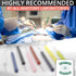 Assorted Multicolor Lab Dissecting Teasing Needles - Plastic Handles