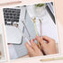 Sherr 100 Pack Big Crystal Diamond Pens, Cute Ballpoint Pens, Rhinestones Crystal Bling Gem Plated, Classic