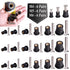 18 Pairs M4 M5 M6 Neoprene Well Nuts with Stainless Steel Screw, Rubber Well Nuts Kit for Kayak and Marine