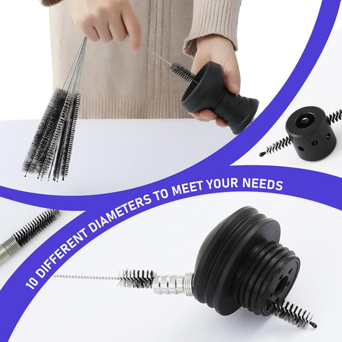 YZAHGDS 4 Set Set Set Set Hookah Brush Cleaning Kit Brushes Hookah | Bottle Cleaner Tube Pipe Cleaner | Premium