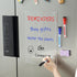 Mr. Pen Acrylic Magnetic Dry Erase Board for Fridge, 15"x11", Includes 3 Dry Eraser Markers