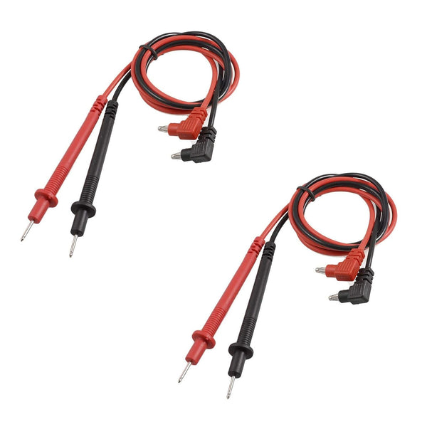 2pairs 90cm/35" Long Digital Laboratory Multimeter Test Lead Probe Wire Cable Banana Plug Connector