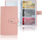 LIZIMANDU Business Card Holder Book, PU Leather Organization Binder for Men & Women, Up to 96 Cards Capacity (1 Pack,