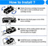 Toner Cartridge Replacement Compatible for Samsung ML2010 ML1610, Use with ML-2510 Series Printers (Black, 1-Pack)