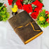 7x5 200 Clever wolf leather journal for men grimoire journal with lock leather journals for women, bound dairy