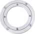 (8 inches*H8.5MM) MAVIS LAVEN Aluminium Alloy Turntable Bearing Swivel Plate, Heavy Duty Rotating Tray with Through