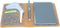 JJNUSA Compatible Rocketbook Mini Cover, Handmade Distressed Genuine Leather Journal Notebook for Card Holder