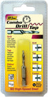 IVY Classic 06006 Combo Drill/Tap Bit, M2 High Speed Steel, 12-24NC, 1/Card