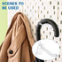 120 Pcs 2.4 Inch Plastic Pegboard Hooks for Peg Boards, Craft, Storage, Garage, Kitchen, Tools